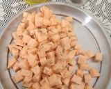 A picture of step 3 of Roasted Sweet Potato Salad with Orange flavour.