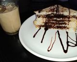 A picture of step 3 of Choco sandwich.
