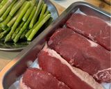 Foto langkah ke 1 dari resep Steak for Meal Prep.