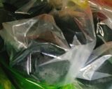 Hình bước làm 2 của món Tép rang trứng muối