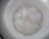 A picture of step 1 of Turai gravy marathi style.