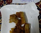 A picture of step 3 of Yummilicious crispy wontons.