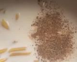 A picture of step 2 of Electric stove Easy cheesy penne pasta in 10 mins.