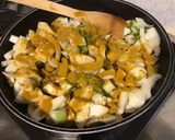 Une image de l'étape 7 de Panais et fenouils au curry et bouillon de courge.