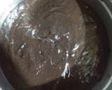 Steam chocolate biscuits cake eggless recipe step 2 photo