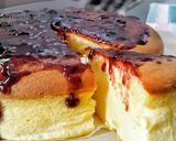 Foto langkah ke 11 dari resep Blueberry Soft Japanese Cheesecake #pr_adakejunya.