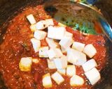 A picture of step 4 of Tofu in Methi Gravy.