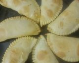 A picture of step 7 of Gujiya (Nariyalwali).