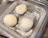 A picture of step 1 of Steamed Egg with Fresh Abalone.