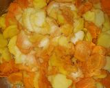A picture of step 3 of Raw turmeric pickle.