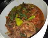 A picture of step 4 of Mutton karahi.