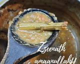 A picture of step 2 of Drumsticks Khatti Daal.