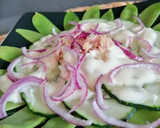 Foto del paso 6 de la receta: Ensalada de tirabeques con atún y vinagreta de yogurt