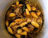 A picture of step 4 of Baby Corn Pulao (South Indian style).