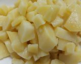 A picture of step 1 of Irish potatoes balls.