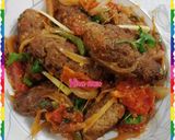 A picture of step 3 of Dum kabab.