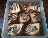 Foto langkah ke 17 dari resep Marble Cake no Emulsifier.