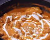 A picture of step 6 of Chicken changezi.
