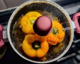 Foto del paso 3 de la receta: PIMIENTOS AMARILLOS, 🌶️🌶️con Relleno Árabe con Berenjenas🍆🍆 y Arroz...!