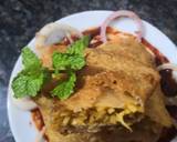 Maggi stuffed spring rolls recipe step 7 photo