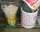Foto langkah ke 6 dari resep Mango Sago Pomelo (Es Segar Mangga + Jeruk Bali).