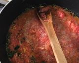 Foto del paso 3 de la receta: Fideos con albahaca, tomate y champiñones