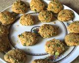A picture of step 2 of Giant couscous fritters.