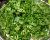 मूली पत्ते और चना दाल की सब्जी (mooli ke patte aur chana dal ki sabzi recipe in hindi) रेसिपी चरण 1 फोटो