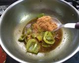 A picture of step 3 of Capsicum Stew.