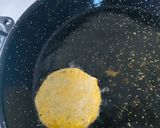 A picture of step 4 of Karela(bitter gourd) puri.