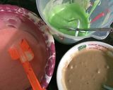Foto langkah ke 3 dari resep Rainbow Cake Steam.