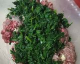 Foto del paso 1 de la receta: Hamburguesa caseras con espinacas