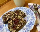 Keksztekercs meggyel recept fázis 4 fotója