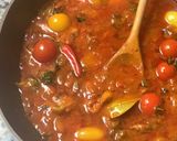Une image de l'étape 7 de Sea pasta 🦑spaghetti sauce au 🐙 poulpe🍃🍝.