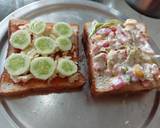 Paneer veg mayonnaise sandwich recipe step 2 photo
