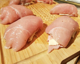 Foto del paso 3 de la receta: Pechuga de pollo rellena, saludable