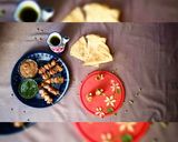 A picture of step 1 of Chicken Achari Tikka Boti🍢🍴.