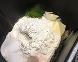 Foto del paso 2 de la receta: Pan de té Matcha con nueces y pasas (en panificadora)