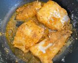 A picture of step 4 of Cajun kingklip fish 🐟.