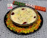 A picture of step 3 of Rajwadi Rangila Dudh Pauha - Rajwadi Rangila Milk Flatten Rice.