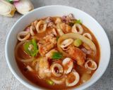 Foto langkah ke 4 dari resep Cumi Saus Padang.