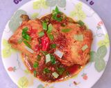 Hình bước làm 5 của món Gà om Thiệu Hưng Kỷ Tử