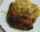 Foto del paso 5 de la receta: Cuartos de pollo al horno con patatas 🐥