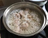 รูปขั้นตอนการทำที่ 2 ของ ข้าวต้มกุ้งหมูเด้งเต้าหู้ไข่
