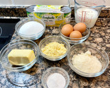Foto del paso 1 de la receta: Pastel de maíz y queso, cubierto de ganaché