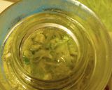 A picture of step 4 of Homemade Sauerkraut in Fermentation Jar.