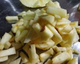 A picture of step 1 of Eggless Apple-Cinnamon Bread/ Tea cake:.