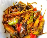 A picture of step 8 of Baingan Masala🍆.