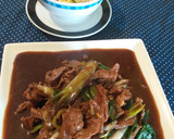 Foto del paso 1 de la receta: Carne mongoliana con arroz chaufa.