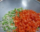 A picture of step 3 of Butter Masala Pav.